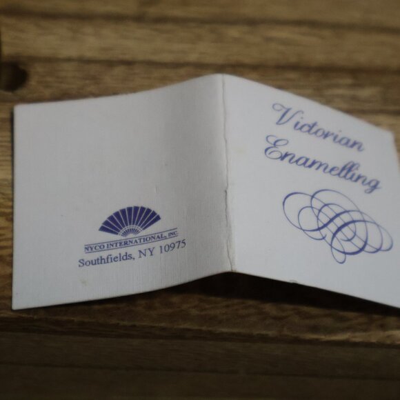 Cloisonne Enamel Flower Swirl Egg Ornament Gold Pink Green Blue Easter 3.75" - Picture 11 of 15